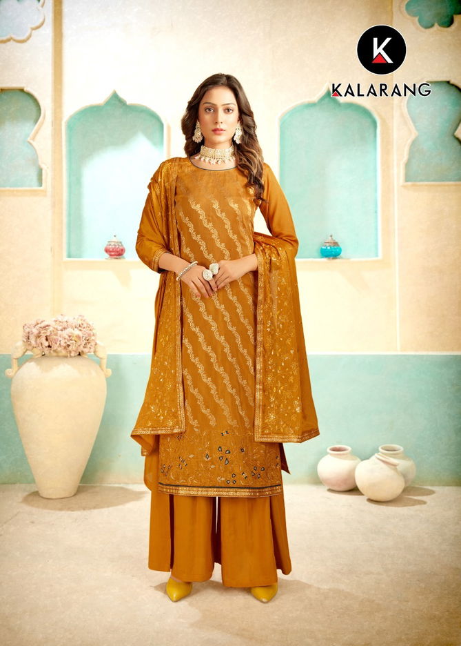 Kalarang Maahi Heavy Designer Wholesale Wedding Wear Salwar Suits 